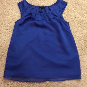 Super cute blue blouse by banana republic.